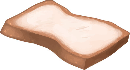 A slice of bread