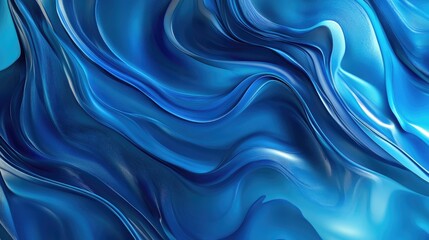 Obraz premium Modern trendy azure abstract background with vibrant blue tones