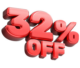 32% Off Sale Discount Offer