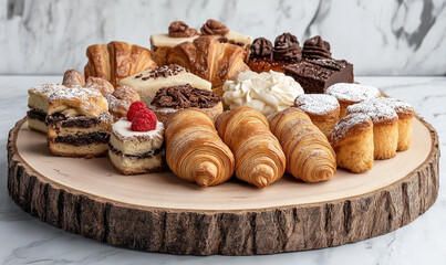 chocolate cake on a plate