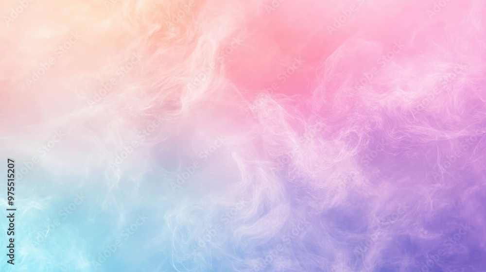 Poster pastel gradient background with soft, blending colors, offering a tranquil and visually appealing de