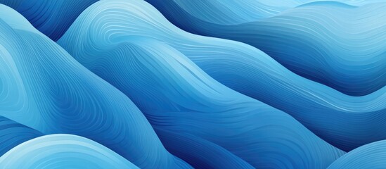 2d background featuring abstract blue waves and lines