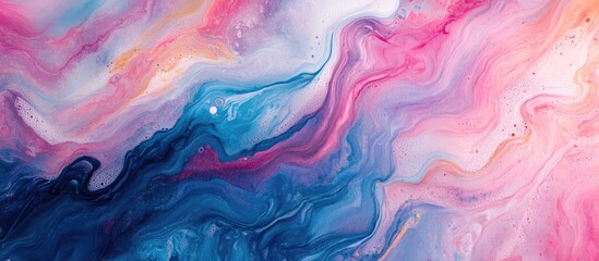 Abstract acrylic background with a marble effect Paint stroke texture on paper Suitable for web and game design Grunge inspired macro image of hand painted canvas artwork Surreal smear effect