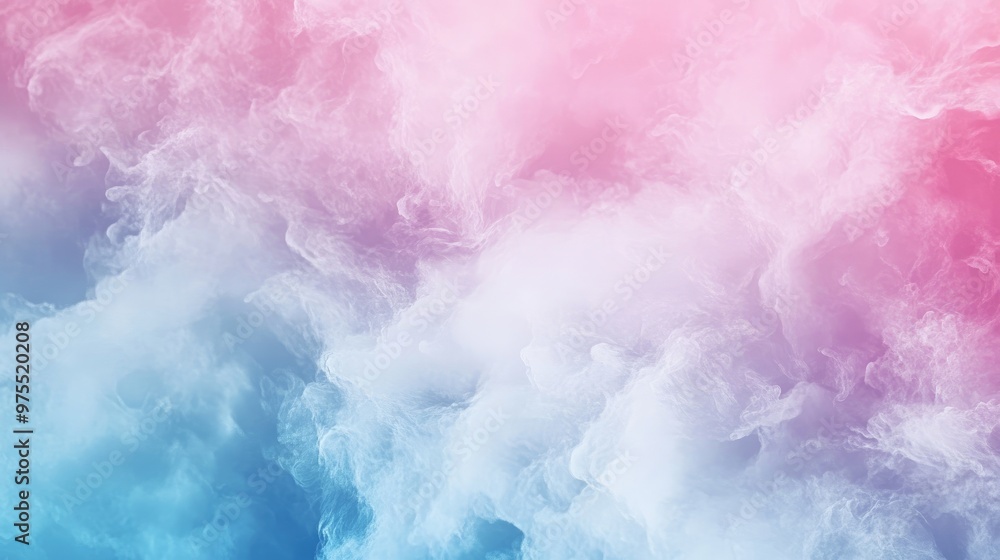 Poster soft pastel color gradient background with gentle transitions, perfect for creating a serene and ele