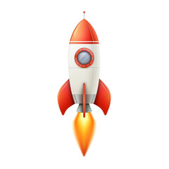 rocket in space