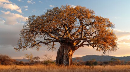 The elegance of the marula tree