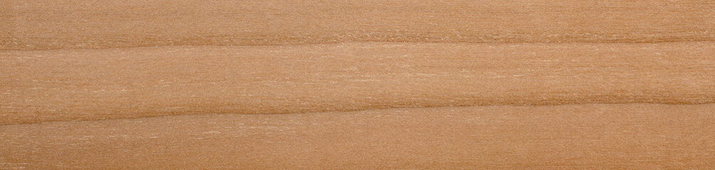 Smooth and uniform European Cherry veneer with a gentle wood grain