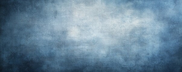 Obraz premium Abstract Blue Canvas Background with a Textured Surface, background, texture, canvas