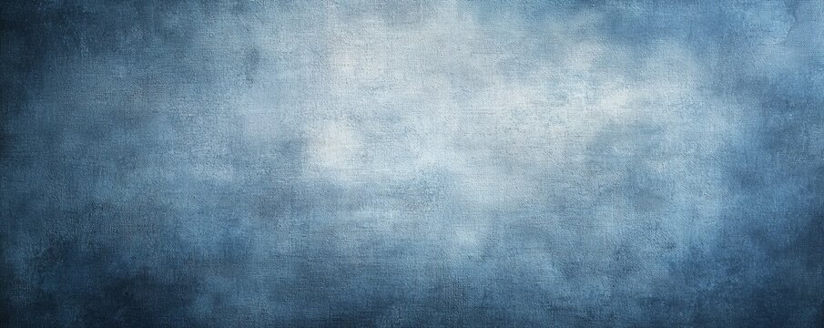 Abstract Blue Canvas Background with a Textured Surface, background, texture, canvas