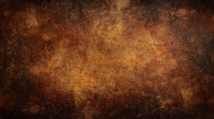 Obraz premium Abstract Brown Texture with Faded Center, digital art, texture, background, distressed