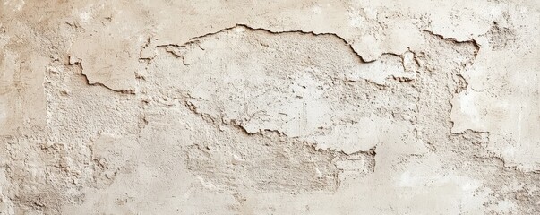 Obraz premium Cracked Beige Wall Texture, Abstract, Background, Design , crackle , texture , background