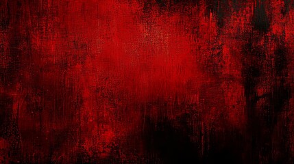 Obraz premium Crimson Canvas with Black Overlays Abstract Red Background, Texture, Red, Black, Abstract