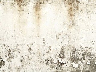 Obraz premium Weathered White Wall Texture, Cracked, Peeling, Background, weathered wall, cracked texture, peeling paint