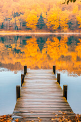 Fototapeta premium Herbstliche Idylle