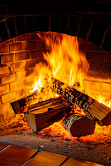 Kaminfeuer gem&uuml;tlich