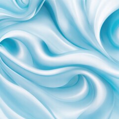 Fototapeta premium Soft Pastel Blue Shiny Satin Silk Swirl Texture Background