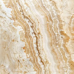Naklejka premium Travertine Texture Background, Beige Marble Surface, Polished Granite Floor, Natural Travertine