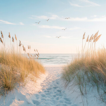 Strandweg zum Meer