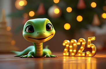 зверек с рождественской елкой