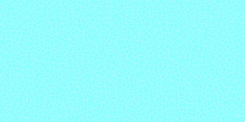 Sky blue abstract voronoi diagram geometric retro tiles pattern isolated terrazzo crystalize quartz broken glass vintage vector background.