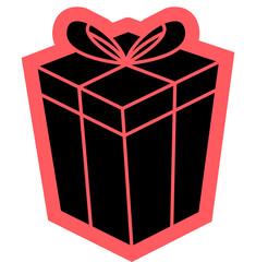 gift box icon for present