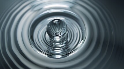 Light blue water surface with gentle ripples and reflections, showcasing a minimalist, high-resolution top view. 