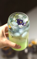 Flower Iced Tea