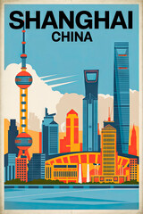 Obraz premium Shanghai, China.