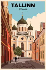 Fototapeta premium Tallinn, Estland.