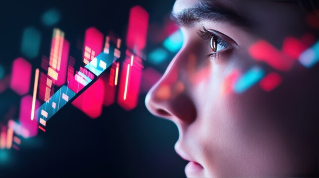 A graph depicting the performance of an algorithmic trading strategy, showcasing AI potential to optimize financial decisions.