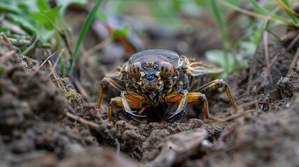 cicada close up wallpaper