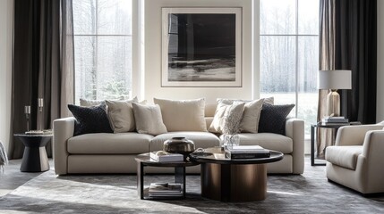 Luxurious Living Room Interior Design