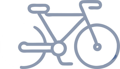 bike, icon outline gradient