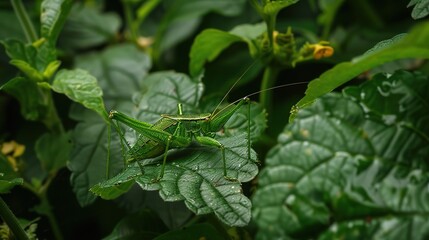 katydid close up 