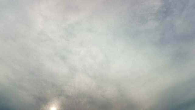 timelapse. dark sky and running clouds