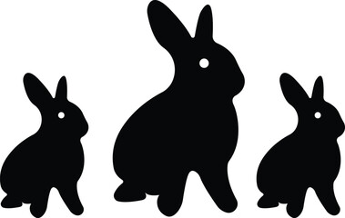Rabbit vector.