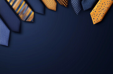 Celebrate Father's Day with Our Card Featuring Ties and Space for Personal Notes