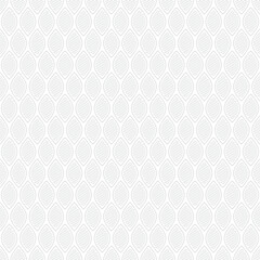 Fototapeta premium Grey Minimal Leaf Seamless Vector Repeat Pattern