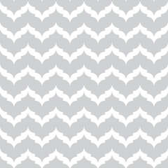 Grey Elegant Chevron Seamless Vector Repeat Pattern