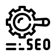 SEO Optimization line icon