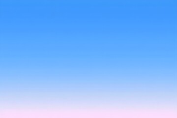 A blue sky with a pinkish hue