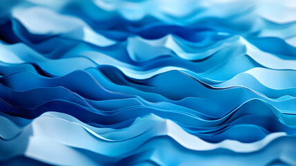 Ocean Waves Origami