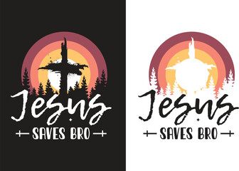 Jesus Christain Typography Trendy Design