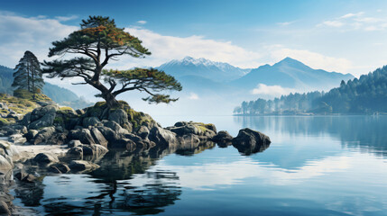 Crystal-Clear Nature Background: High-Resolution Wallpaper for a Serene and Stunning View