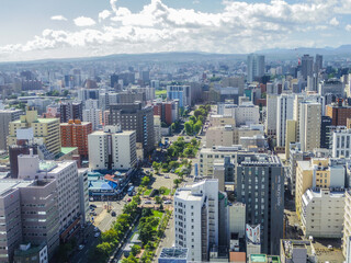 【北海道】さっぽろテレビ塔からの風景