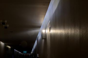 Emergency light open when the power goes out. Emergency light auto lighting working when power...