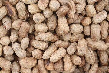 Peanuts pile on shop for sell