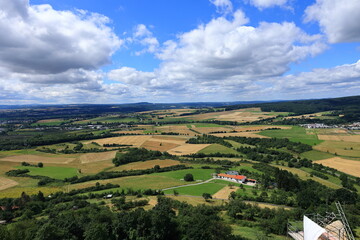Blick über die Landschaft Gießener Land