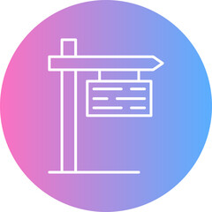 Signboard Icon