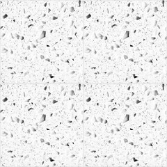 Quartz gray square seamless ceramic mosaic tile and pattern useful as background or texture